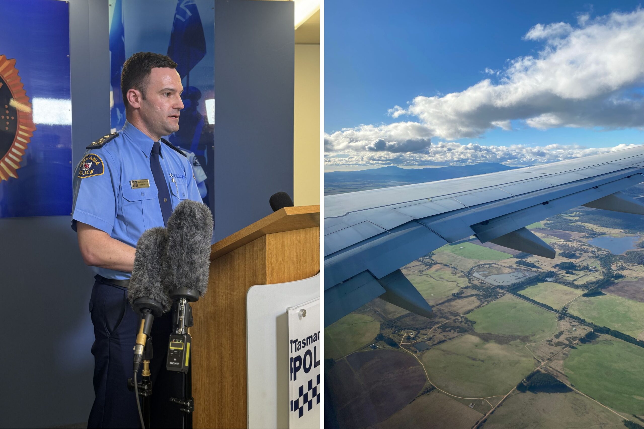 tasmania-police-commander-marco-ghedini-plane-view.jpg